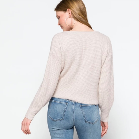 Drawstring Pullover Sweater - Picture 2 of 5